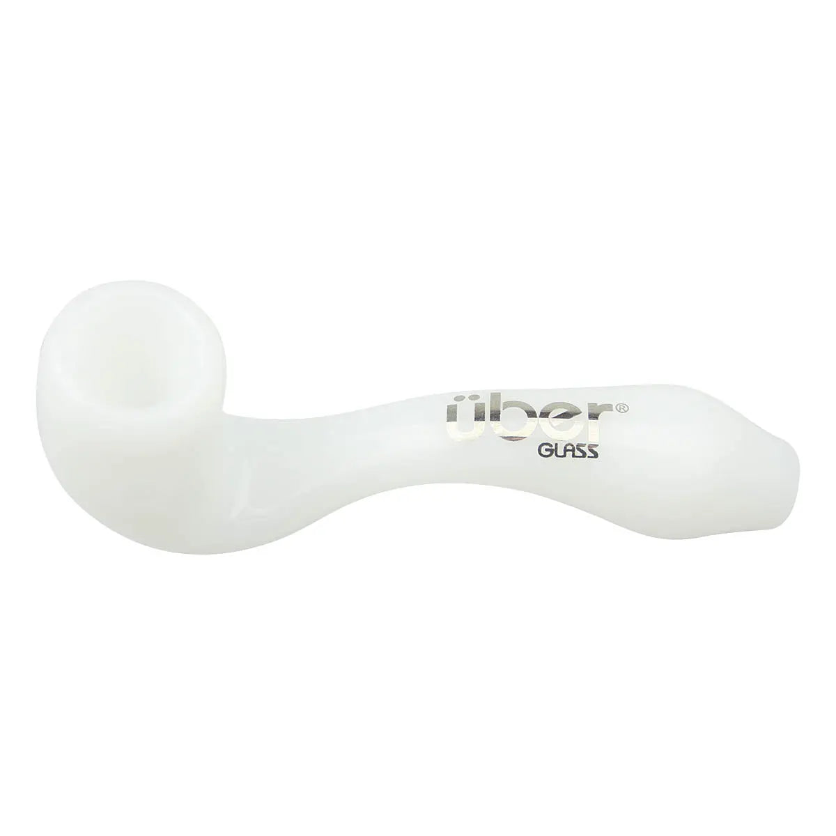 Uber Glass 3.5" Sherlock Pipe - Solid Colors - Smoke empire