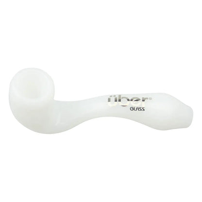 Uber Glass 3.5" Sherlock Pipe - Solid Colors - Smoke empire
