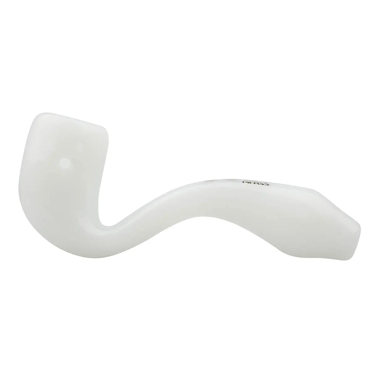 Uber Glass 3.5" Sherlock Pipe - Solid Colors - Smoke empire