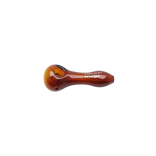 Uber Glass 4" Spoon w/ Built-In Screen - Smoke empire