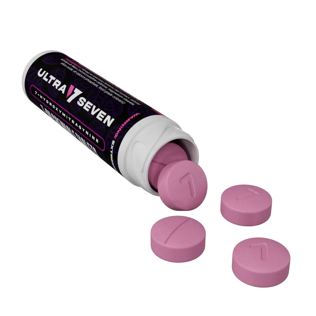 Ultra Seven 10ct 7OH Tabs Mix Berries 7mg Per Tablet - Smoke empire