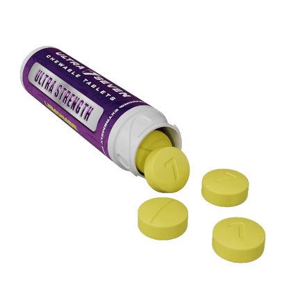 Ultra Seven 10ct 7OH Tabs Ultra Strength Lemonade 20mg Per Tablet - Smoke empire