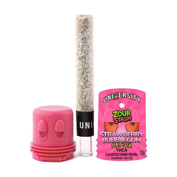 University x Zour Stash Diamond Coated Pre-Rolls | 3.5g - Smoke empire