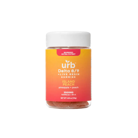 URB D8/D9 Live Resin Gummies 3500mg 35ct - Smoke empire