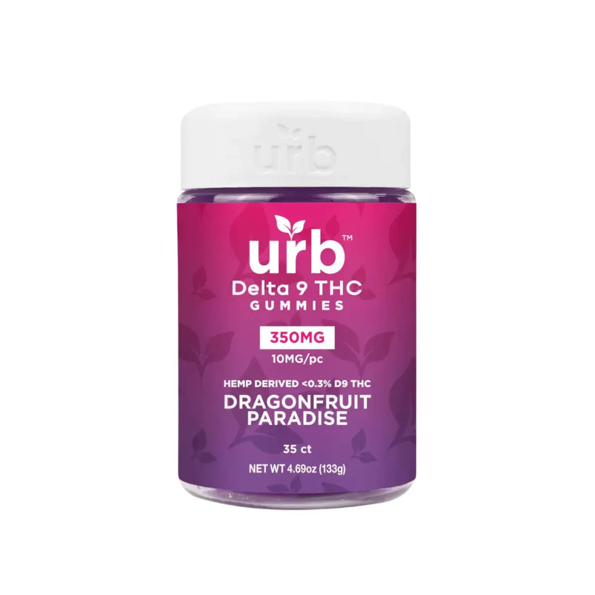 URB D9 THC Gummies 350mg 35ct - Smoke empire