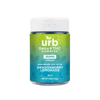 URB D9 THC Gummies 350mg 35ct - Smoke empire