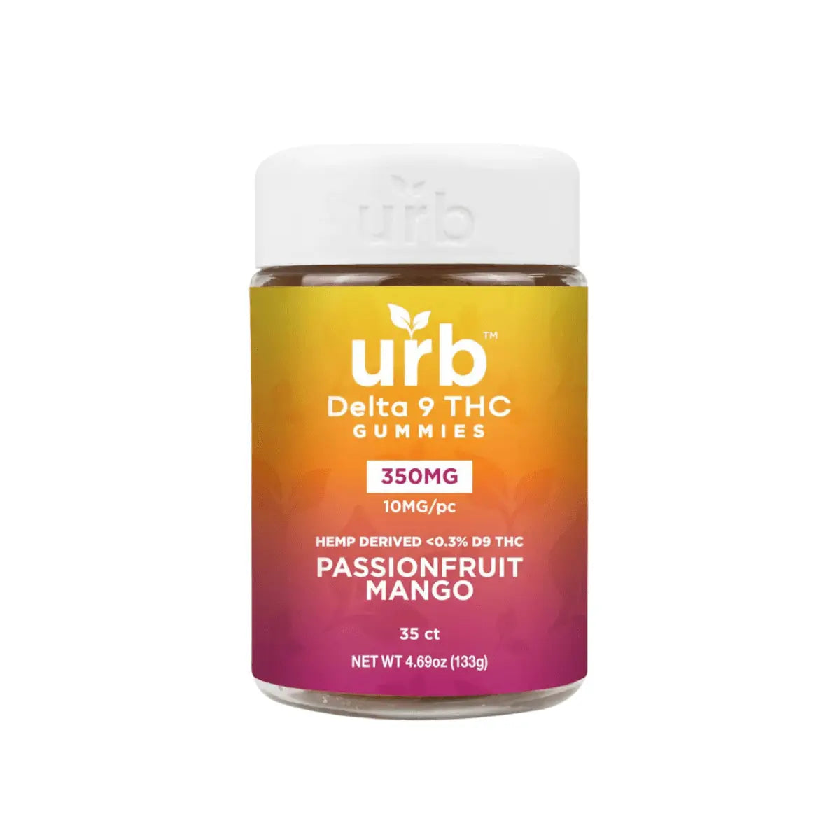 URB D9 THC Gummies 350mg 35ct - Smoke empire