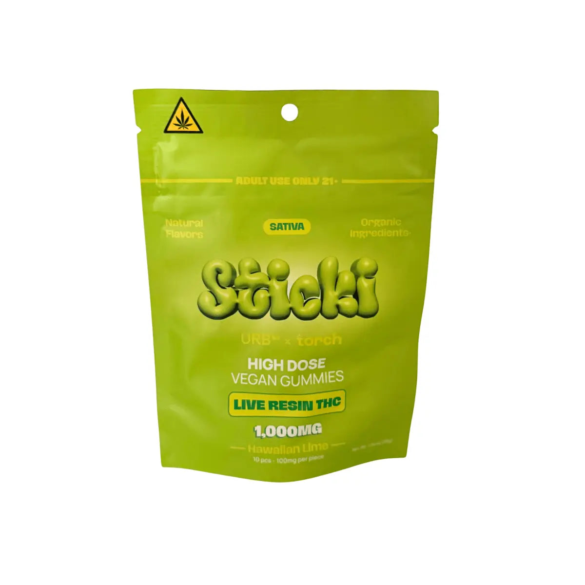 URB x TORCH Sticki Live Resin THC 1000MG Gummies - Smoke empire
