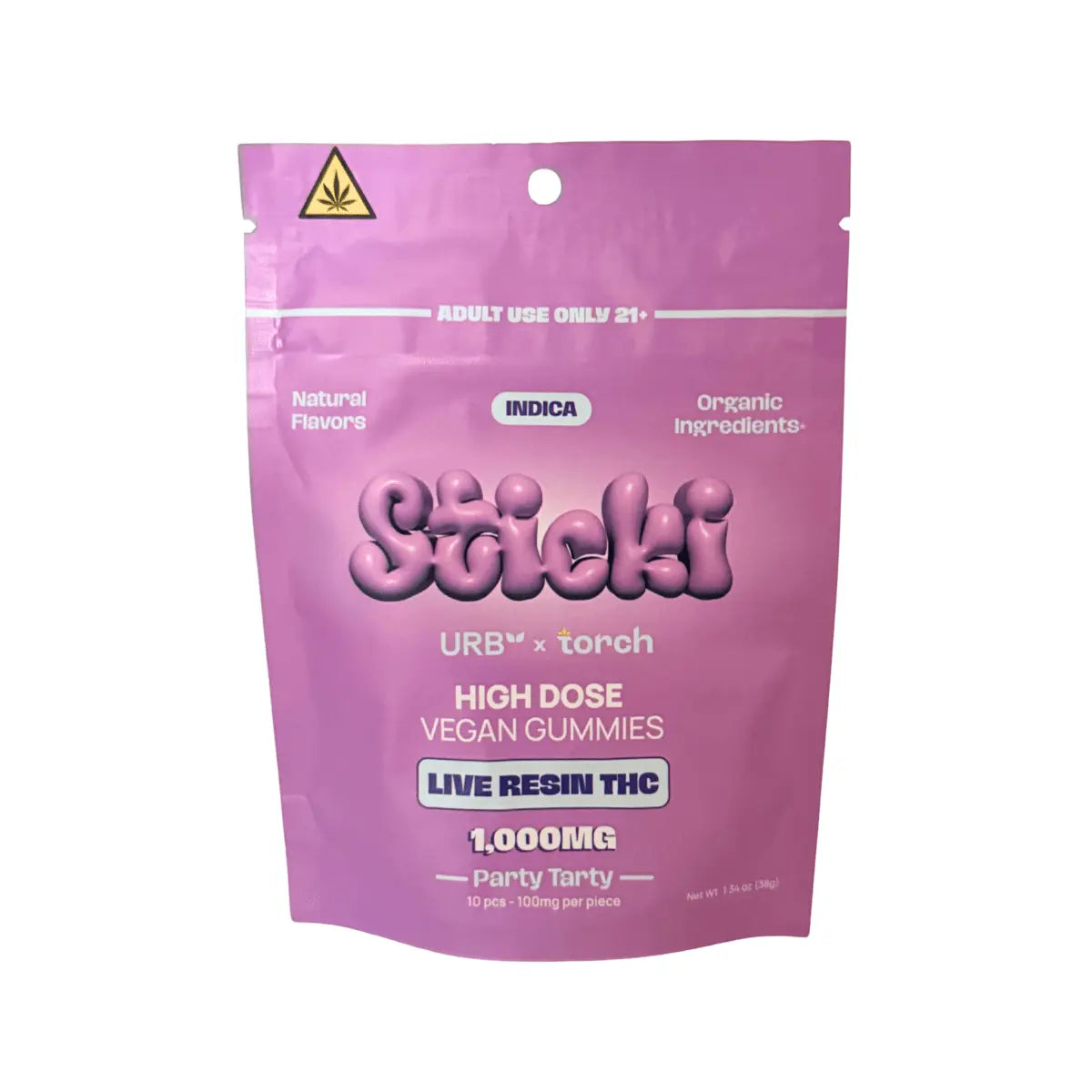 URB x TORCH Sticki Live Resin THC 1000MG Gummies - Smoke empire