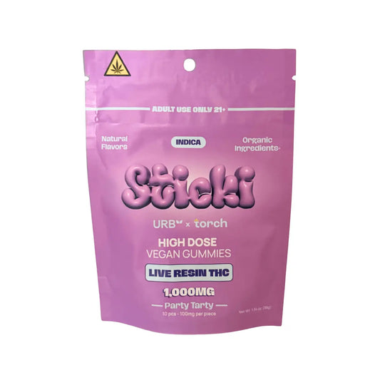 URB x TORCH Sticki Live Resin THC 1000MG Gummies - Smoke empire
