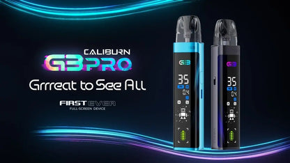 Uwell Caliburn G3 Pro - 35W Pod Kit - Smoke empire