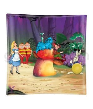 V Syndicate Glass Ashtray 4.75'- Alice Mushroom - Smoke empire