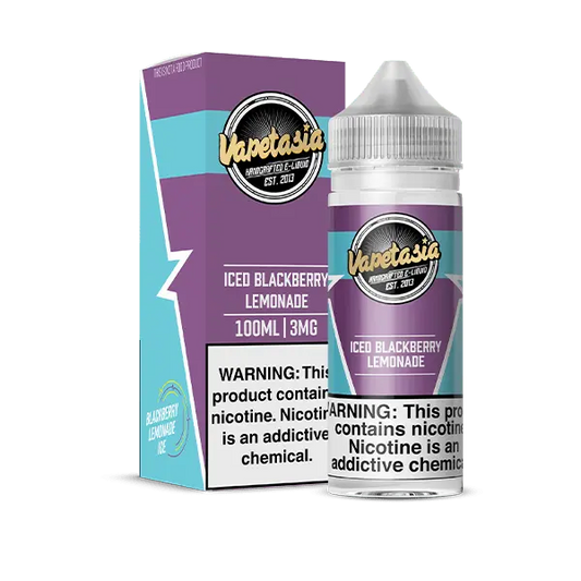 Vapetasia Iced Blackberry Lemonade eJuice - Smoke empire
