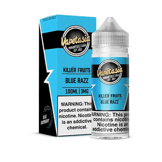 Vapetasia Killer Fruits Blue Razz eJuice - Smoke empire