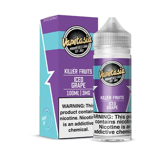 Vapetasia Killer Fruits Iced Grape eJuice - Smoke empire