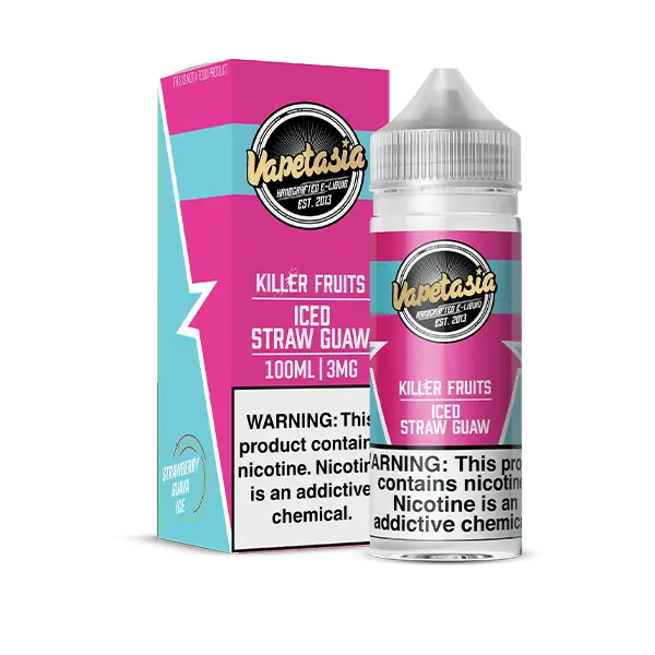 Vapetasia Killer Fruits Iced Straw Guaw eJuice - Smoke empire
