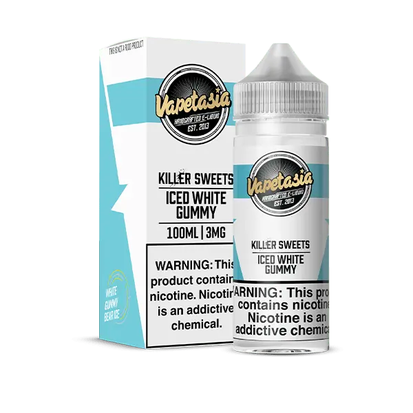 Vapetasia Killer Sweets Iced White Gummy eJuice - Smoke empire