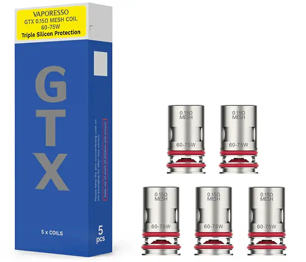 Vaporesso GTX v2 Coil Replacements - Smoke empire