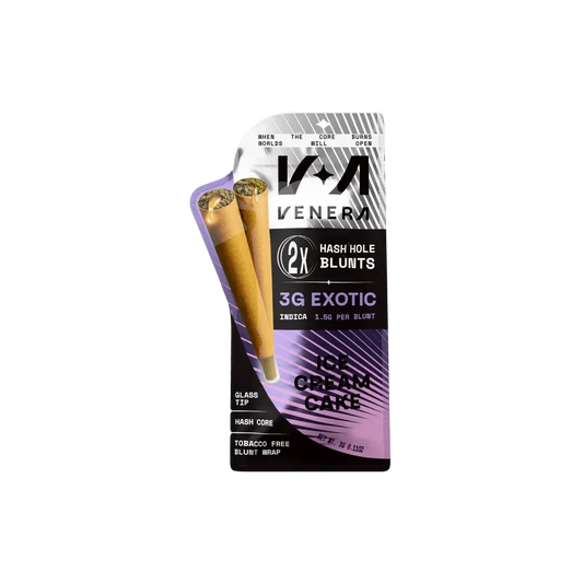 Venera Hash Hole Blunts 3g 2ct - Smoke empire