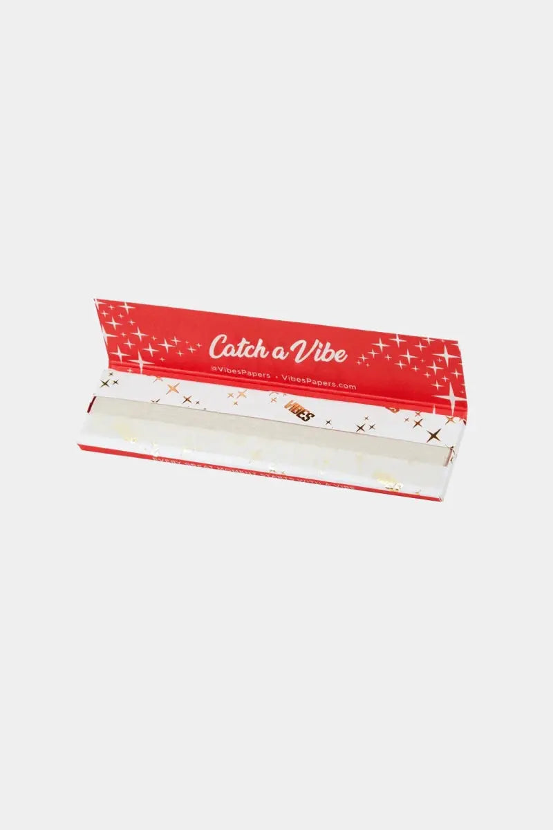 Vibes - King Size Slim Rolling Papers - 33 Papers Per Pack - 50 Pack Per Box - Smoke empire