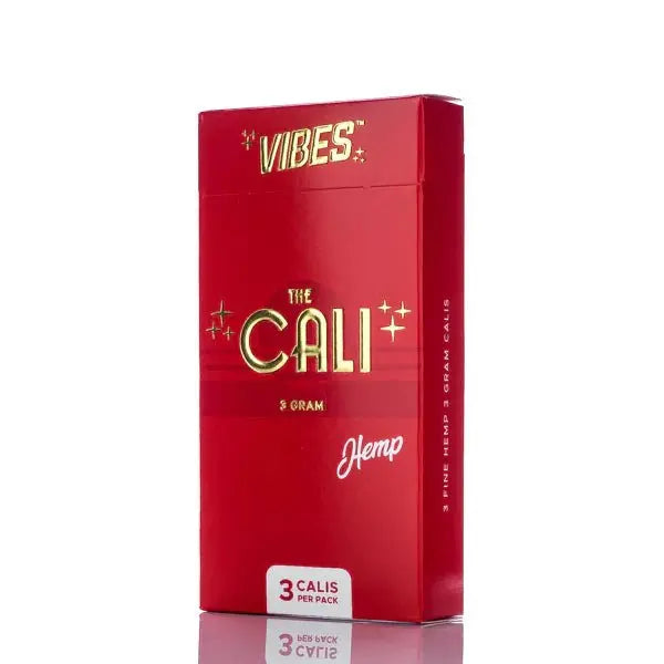 Vibes The Cali 3G Fine Pre-Roll Rolling Papers - 8 Pack Per Box - Smoke empire