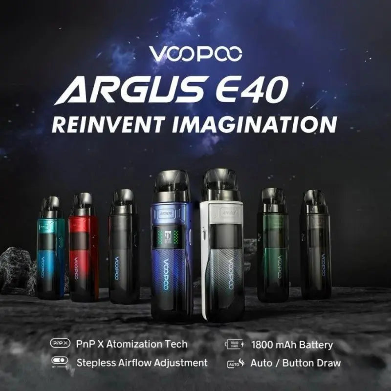 Voopoo Argus E40 1800mAh Pod Kit - Smoke empire