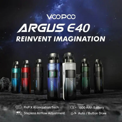 Voopoo Argus E40 1800mAh Pod Kit - Smoke empire