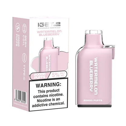 IGET Sun KP20000 Puff Disposable Pod Cartridge IGET Vape