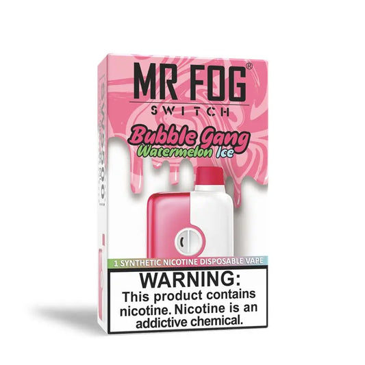 WATERMELON BUBBLE GANG ICE - MR FOG SWITCH 5500 PUFFS - Smoke empire