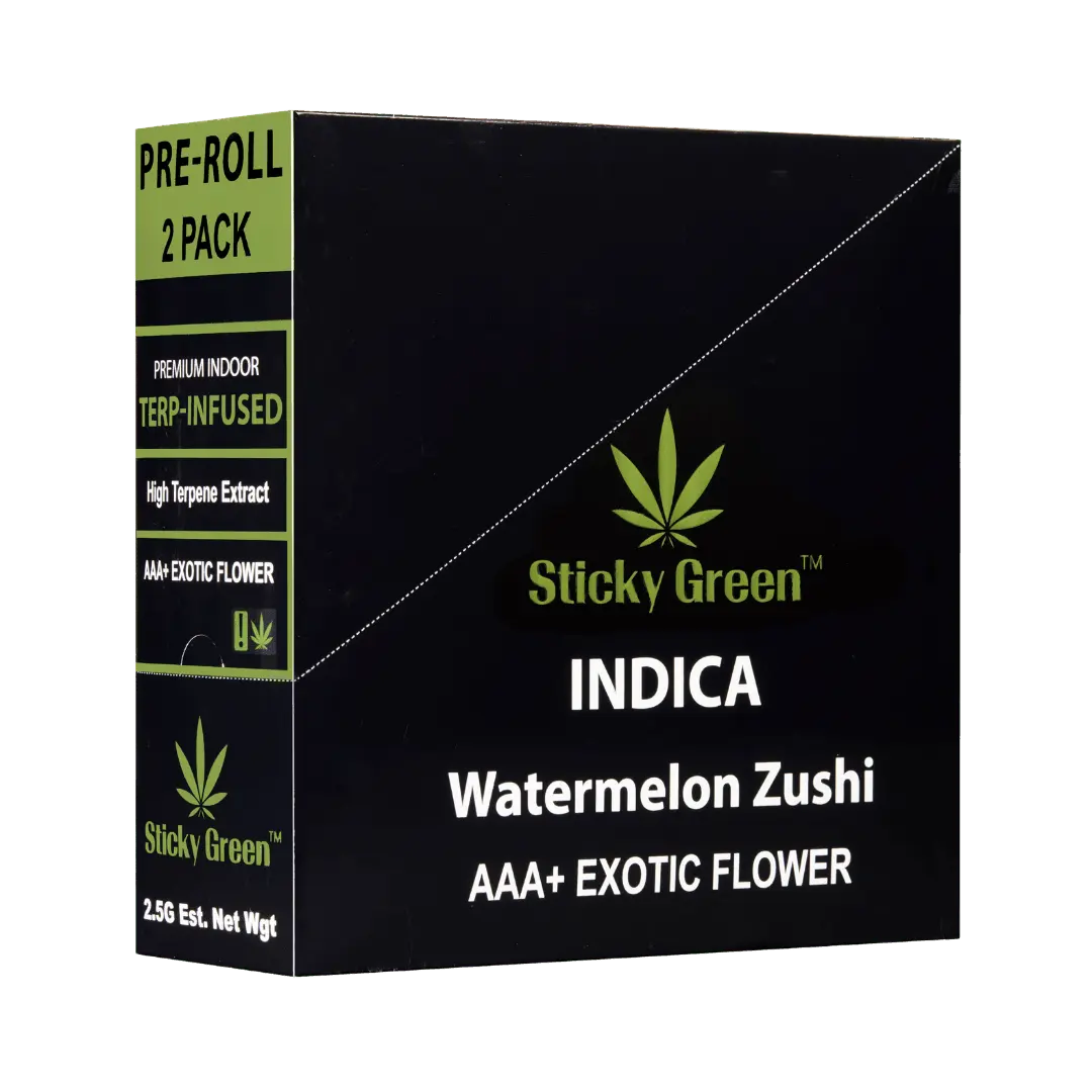 Watermelon Zushi Pre Roll Terp Infused Pre Rolls (Indica) - Smoke empire