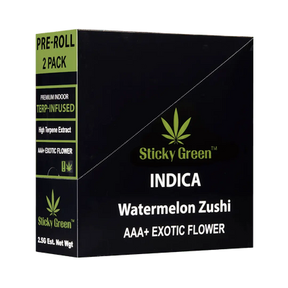 Watermelon Zushi Pre Roll Terp Infused Pre Rolls (Indica) - Smoke empire