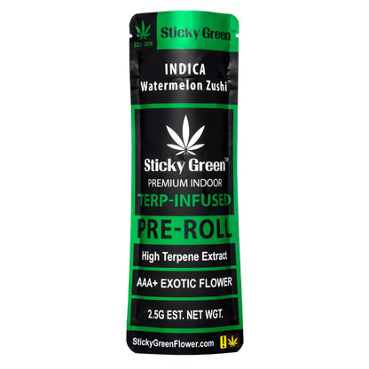 Watermelon Zushi Pre Roll Terp Infused Pre Rolls (Indica) - Smoke empire