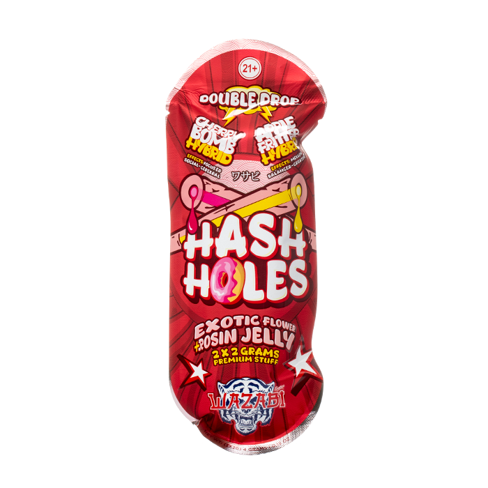 Wazabi Exotics Hash Prerolls - 2G Hole Double Drop Prerolls 2CT - Smoke empire