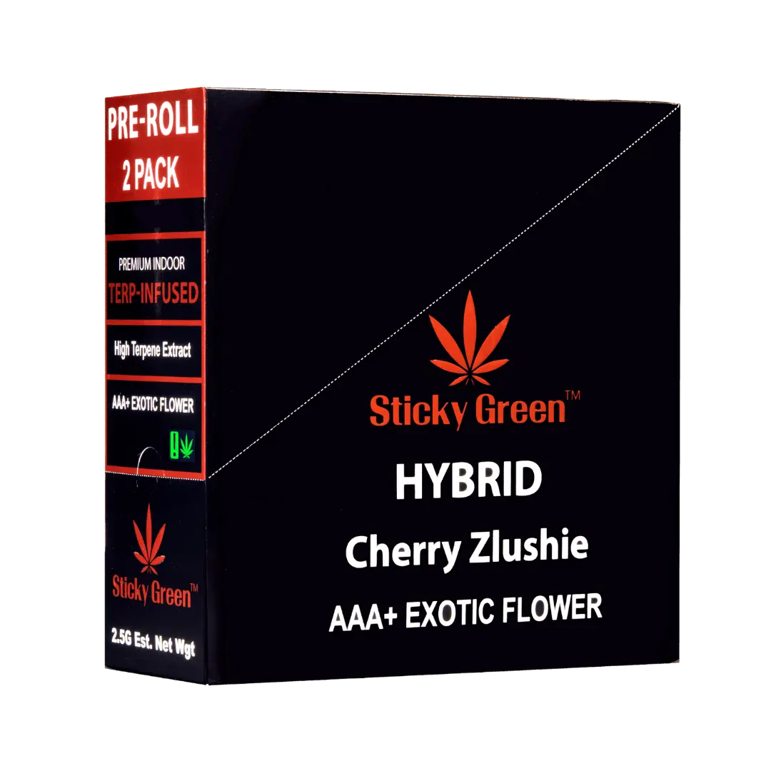 White Cherry Zlushie Pre Roll Terp Infused Pre Rolls (Hybrid) - Smoke empire
