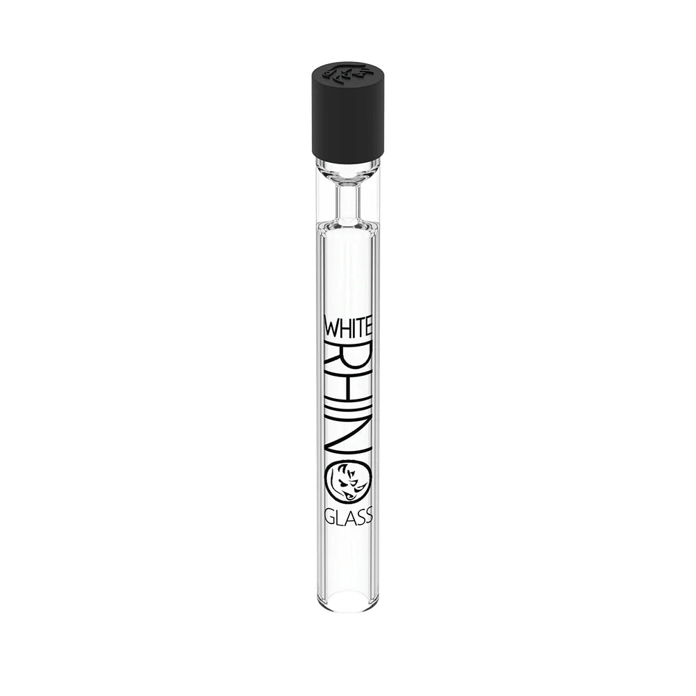 White Rhino Glass Chillum - Smoke empire