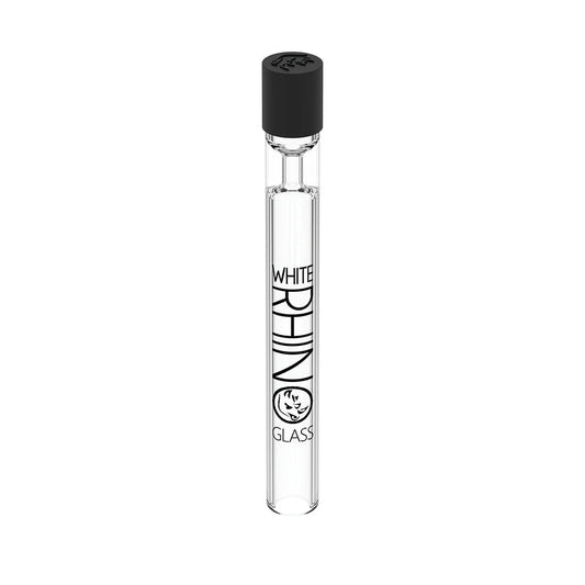 White Rhino Glass Chillum - Smoke empire