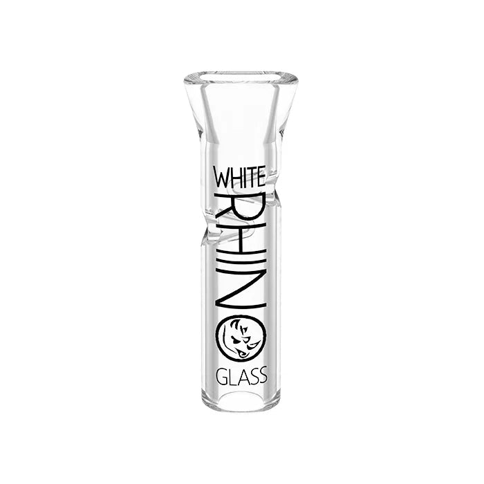 White Rhino Glass Tips-Flat Tip - Smoke empire