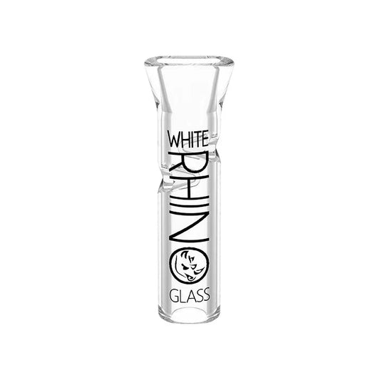 White Rhino Glass Tips-Flat Tip - Smoke empire