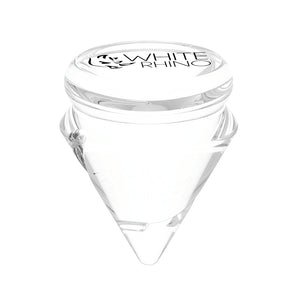 White Rhino Spinner Glass Diamond Carb Cap - Smoke empire