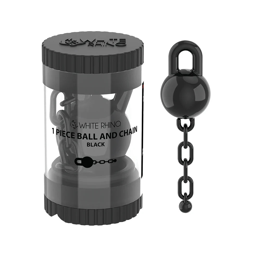 White Rhino Terp Slurper 1 Piece Ball And Chain Set - Smoke empire
