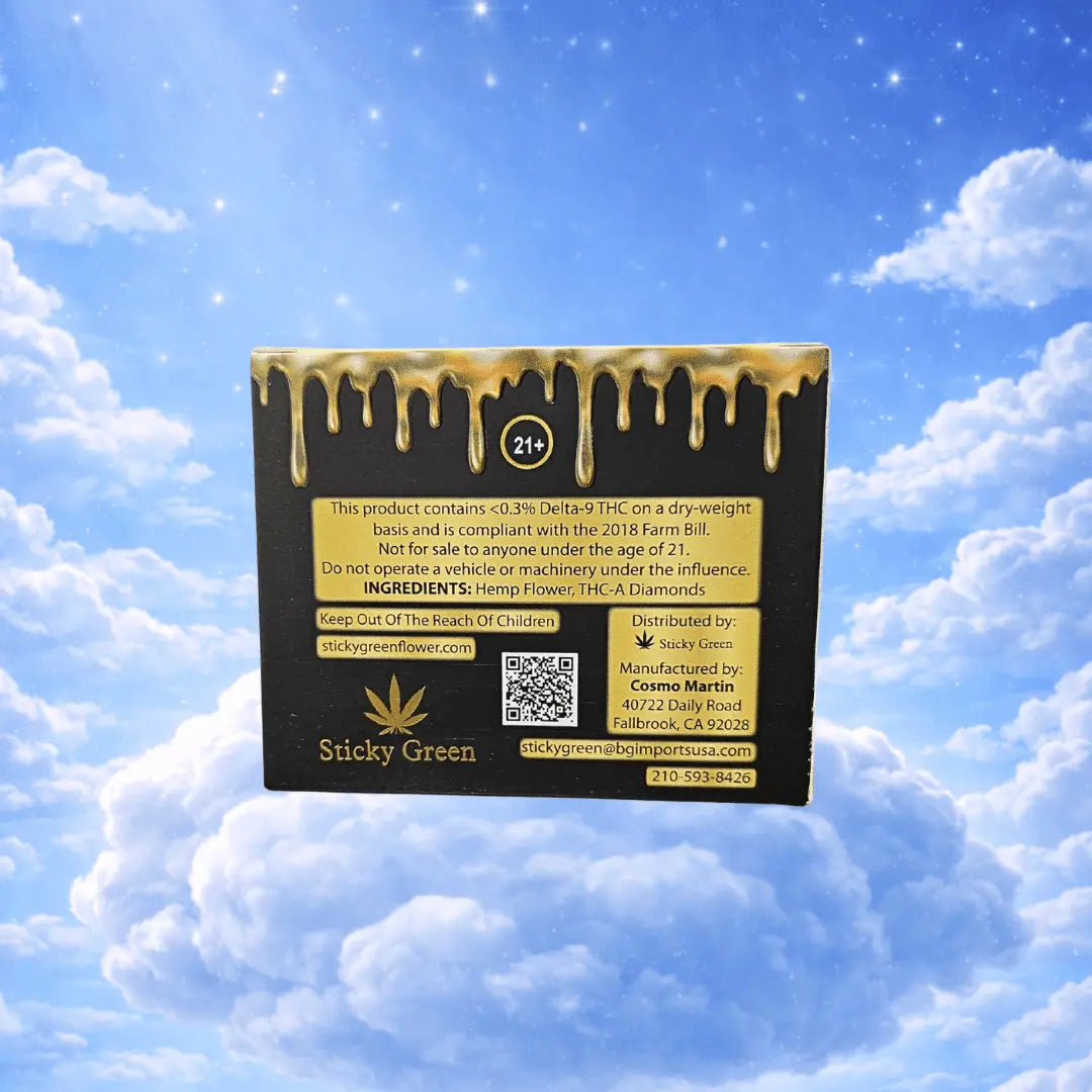 White Widow Indica Pre Rolls Saucy Diamonds - Smoke empire