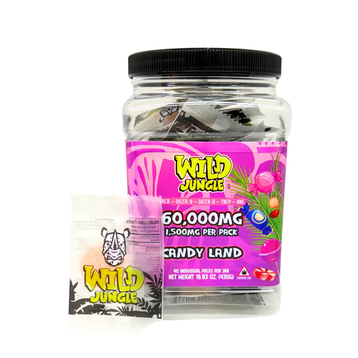 Wild Jungle THCA Gummies 1500mg - Smoke empire