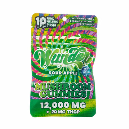 Wunder Mind Melt Mushroom Gummies 12000mg - Smoke empire