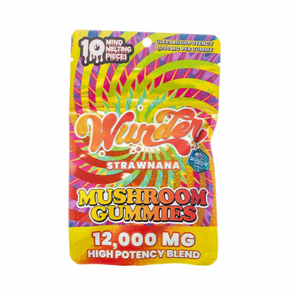 Wunder Mind Melt Mushroom Gummies 12000mg - Smoke empire