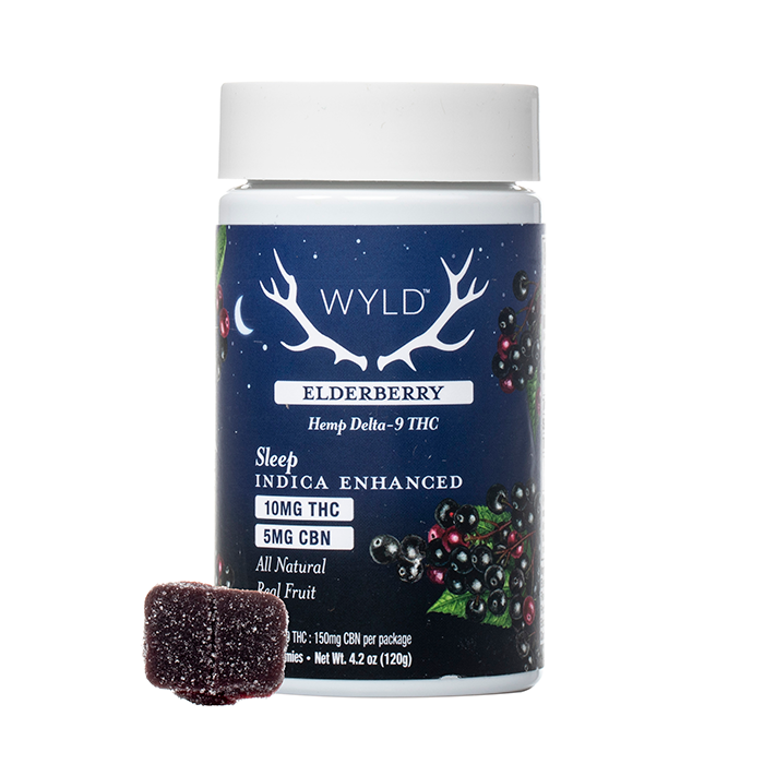 Wyld Delta 9 + CBN Sleep Gummies 450mg - Smoke empire