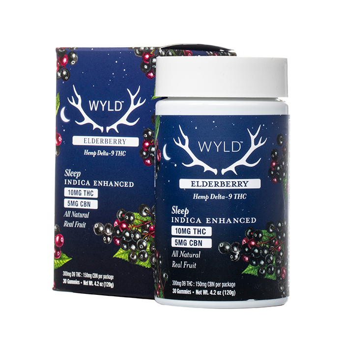 Wyld Delta 9 + CBN Sleep Gummies 450mg - Smoke empire