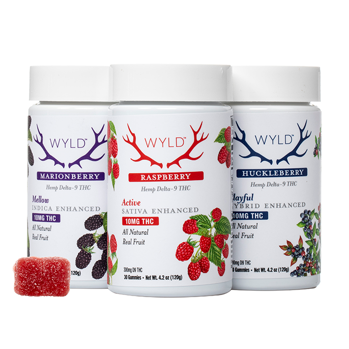Wyld Hemp Delta 9 THC Gummies 300mg - Smoke empire