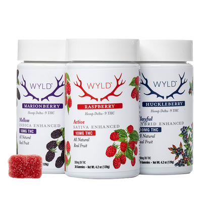 Wyld Hemp Delta 9 THC Gummies 300mg - Smoke empire