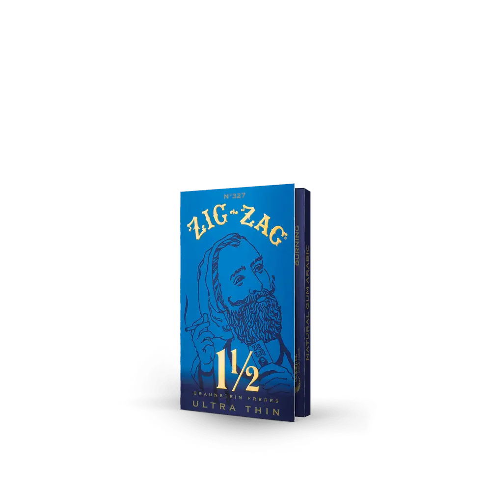 Zig Zag 1.5 Size Ultra Thin Cig Paper - 24 Booklets Per Pack - Smoke empire