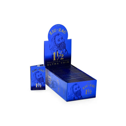 Zig Zag 1.5 Size Ultra Thin Cig Paper - 24 Booklets Per Pack - Smoke empire